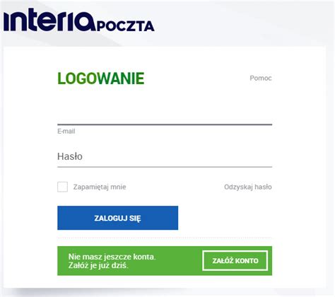 www.interia.pl logowanie poczta|Zaloguj